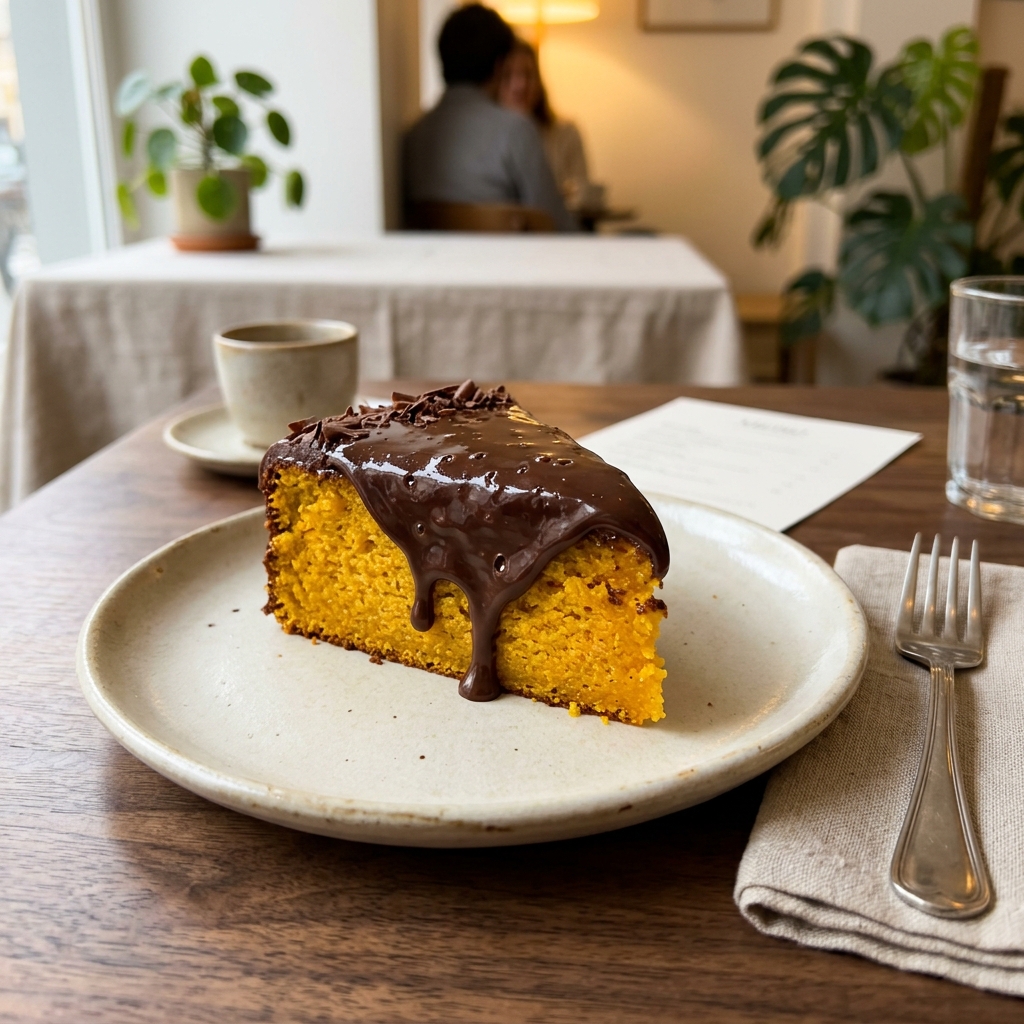 Bolo de cenoura premium com cobertura artesanal